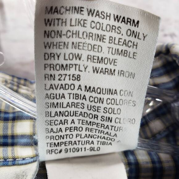 Express Riders Western Pearl Snap Button Up Long Sleeve Shirt Size 2XL - Picture 6 of 16